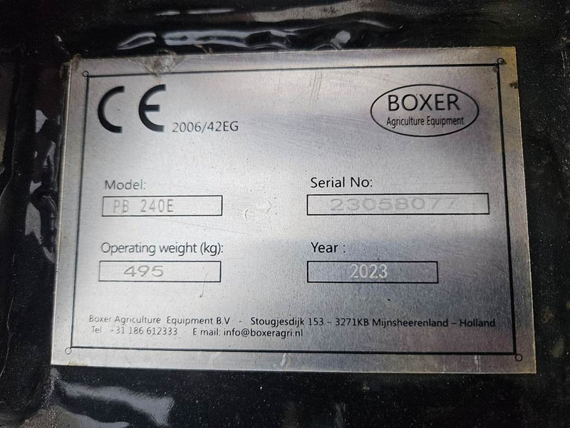 New Silage equipment Boxer PB240E - Silage grab/Greifschaufel/Uitkuilbak: picture 8