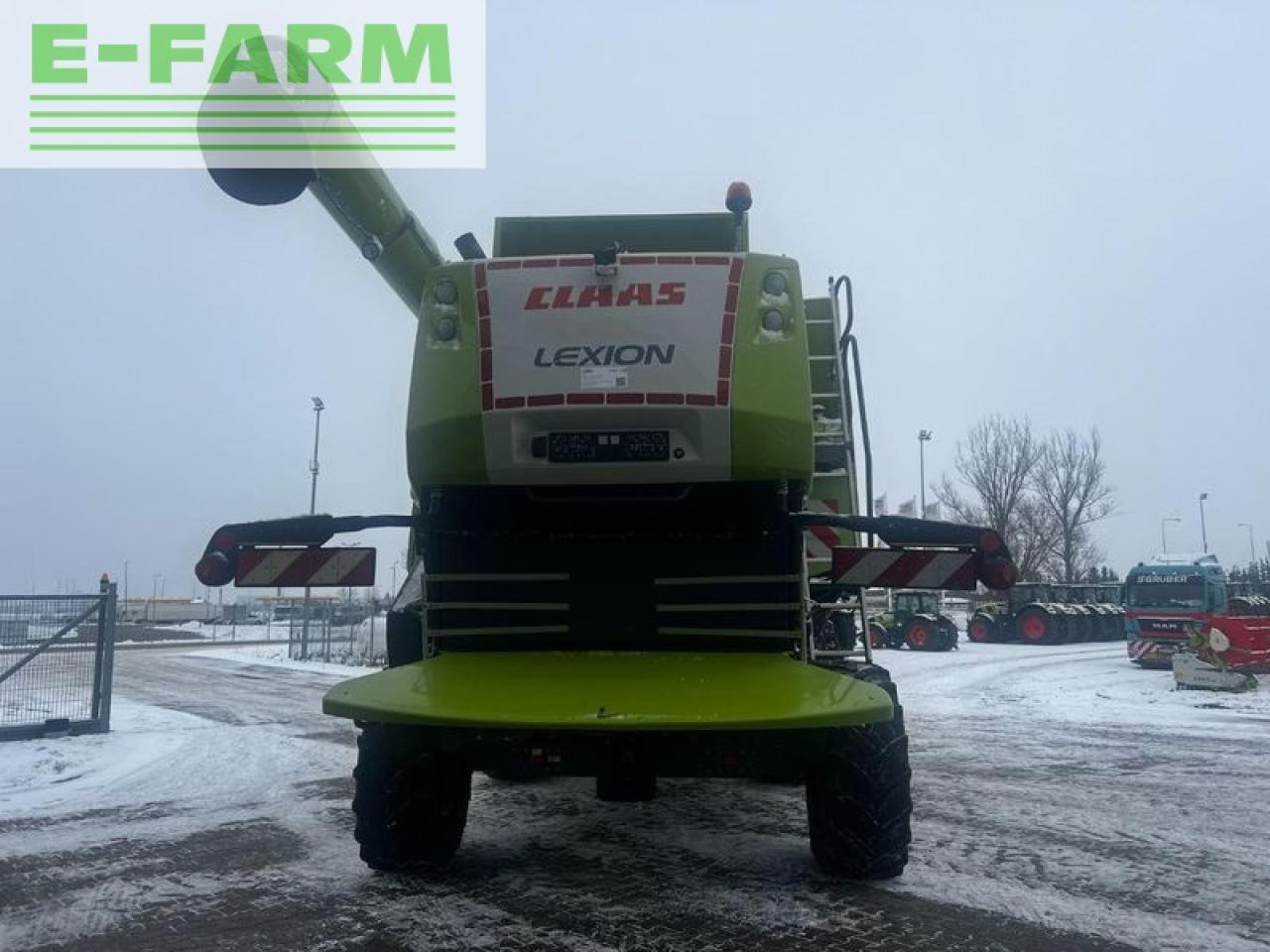 Combine harvester CLAAS lexion 660: picture 13