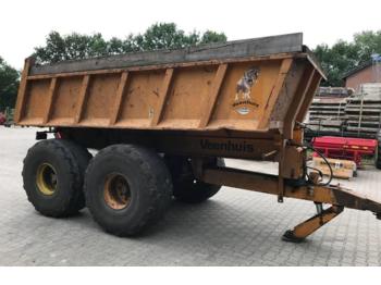 Veenhuis gronddumper, zandbak  - Farm tipping trailer/ Dumper