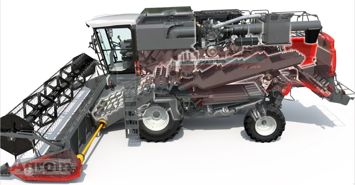 New Combine harvester Massey Ferguson 7344 Activa: picture 3