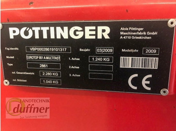 Tedder/ Rake Pöttinger Eurotop 851: picture 5