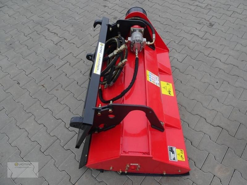 New Flail mower Vemac Mulcher 155cm hydraulisch Frontmulcher Schlegelmulcher Hoflader Radlader Bagger NEU: picture 10