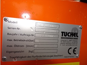 Tuchel Plus 590-180, Frontanbau mit Euronormaufnahme, - Broom