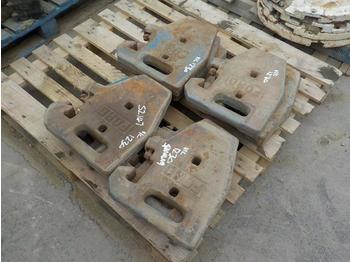 Counterweight for Farm tractor Case Counterweights to suit Tractor (12 of): picture 1