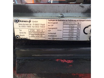  Durwen Fork Clamp with separate sideshift - Clamp