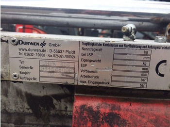  Dürwen Triple pallet Handler - Forks