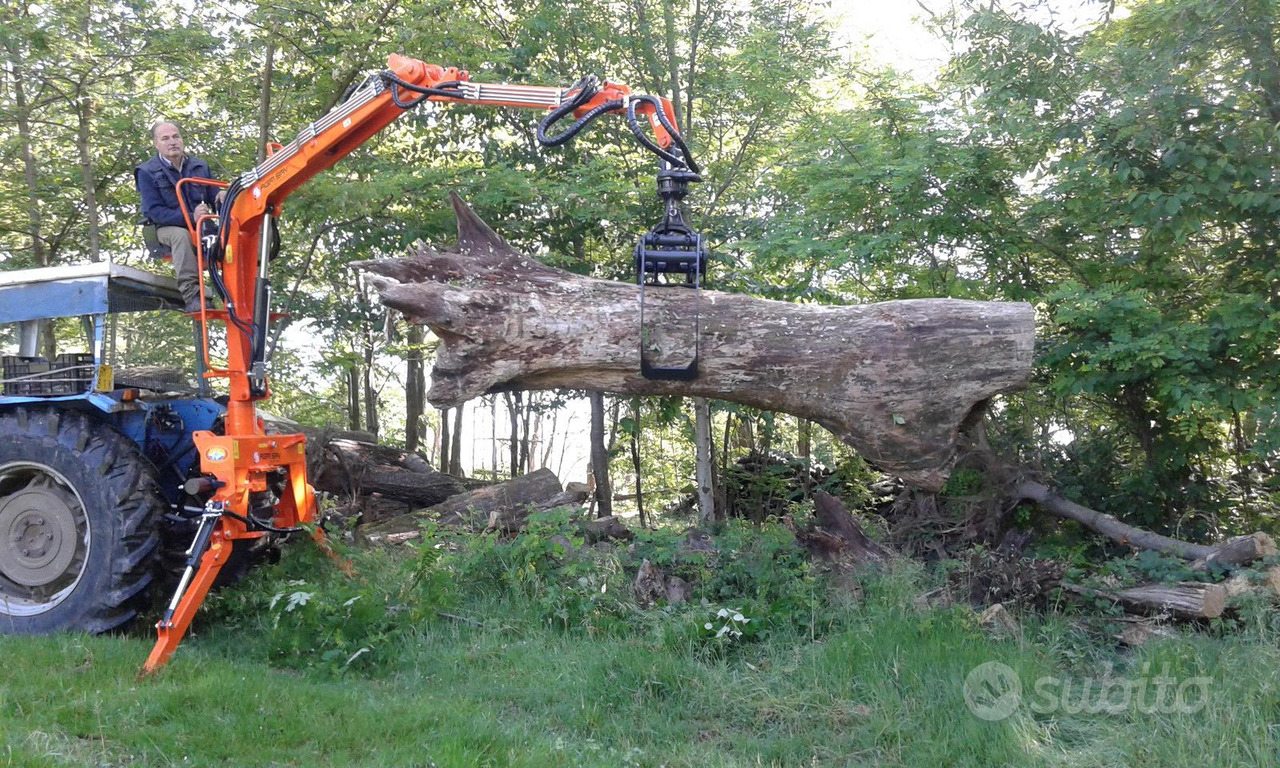 New Loader crane for Forestry equipment Gru- caricatore forestale pas450: picture 5
