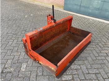 Attachment for Agricultural machinery Hekamp trekkerbak, transportbak, grondbak 150 cm: picture 1