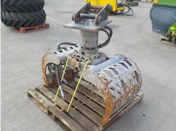 Grapple for Excavator Hydraulic Rotating Selector Grab 45mm Pin to suit 4-6 Ton Excavator: picture 1