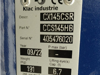 Quick coupler for Construction machinery KLAC H PLUS: picture 3