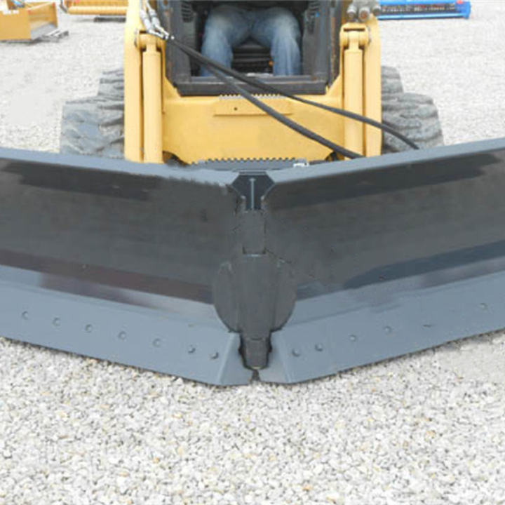New Snow plough for Construction machinery XCMG Official V Type Snow Removal Plow Blade for Skid Steer Loader: picture 4