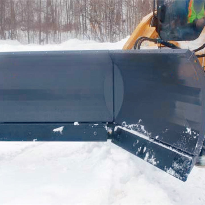 New Snow plough for Construction machinery XCMG Official V Type Snow Removal Plow Blade for Skid Steer Loader: picture 6