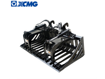XCMG official X0412 mini skidsteer grass grapple - Bucket for Skid steer loader: picture 1