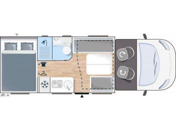 Camper van Challenger Start Edition 264 170 PS / Hubbett (Ford)