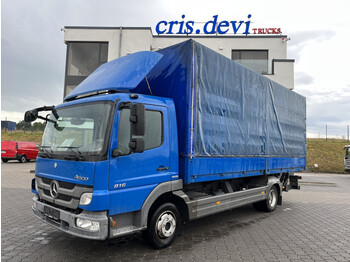 Curtain side van Mercedes-Benz Atego 816 4x2  Ladebordwand: picture 1