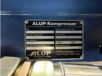 Air compressor Alup 2.2 kW 240 L / min 10 Bar Elektrische Zuigercompressor op ketel: picture 3