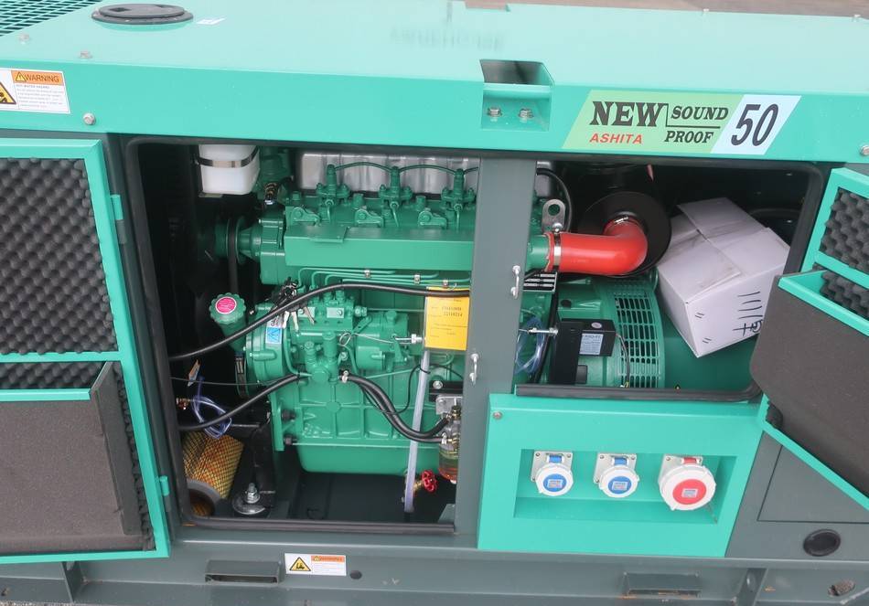 Generator set Ashita AG3-50 Diesel 50KVA Generator 400/230V Unused: picture 8
