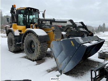 Huddig 1060B Tractor Digger with attachments - Backhoe loader