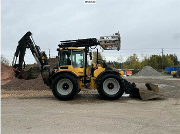 Huddig 1260C with lift and gear - Backhoe loader