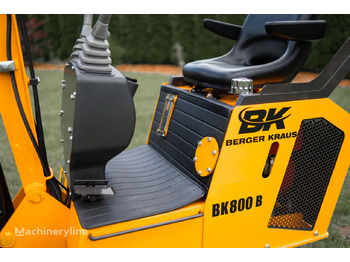 New Mini excavator Berger Kraus Mini Excavator BK800B with FULL equipment: picture 4