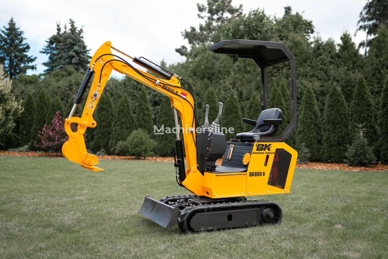 New Mini excavator Berger Kraus Mini Excavator BK800B with FULL equipment: picture 3