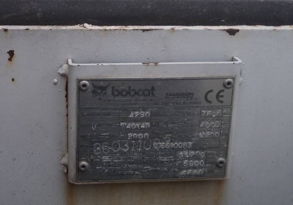 Directional boring machine Bobcat T 40140: picture 20