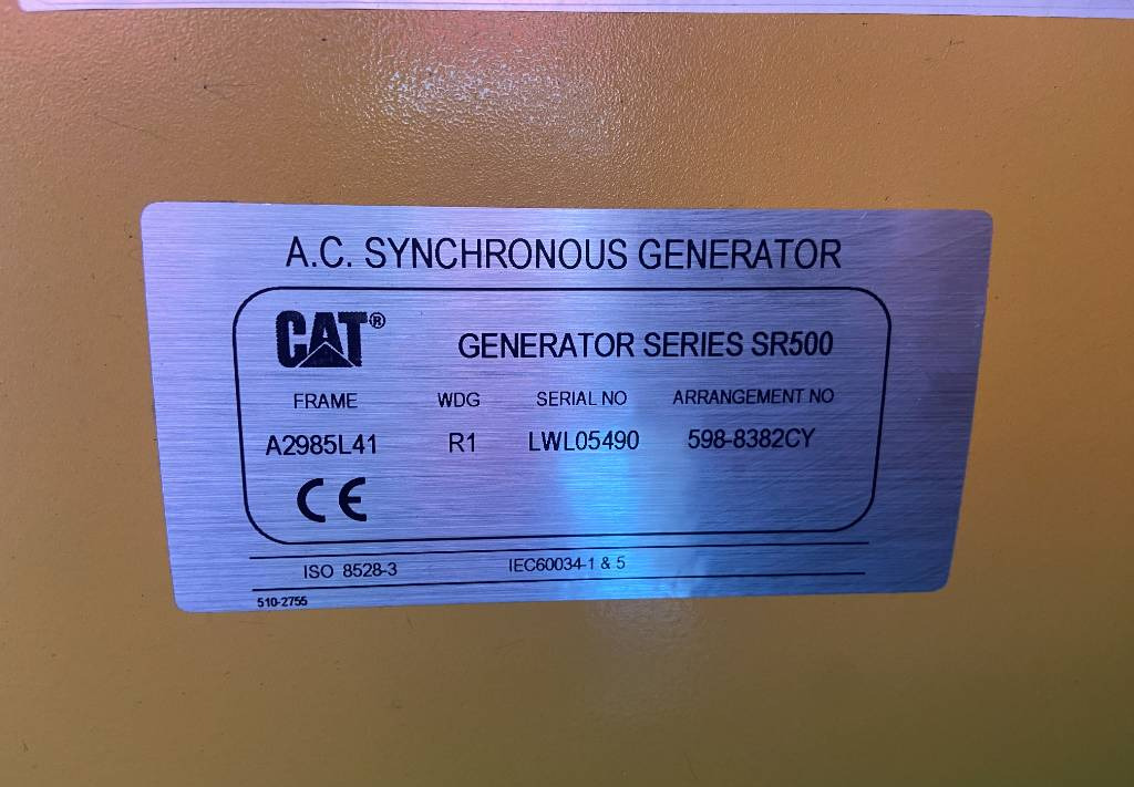 Generator set CAT DE550GC - 550 kVA Stand-by Generator - DPX-18221: picture 16