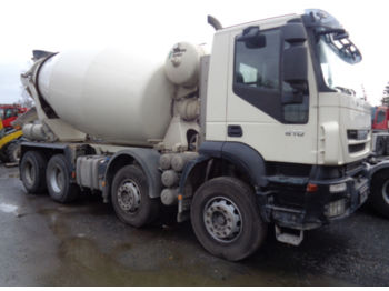 Iveco Trakker AD340T41 8x4 Stetter 9cbm Euro 5 EEV  - Concrete mixer truck