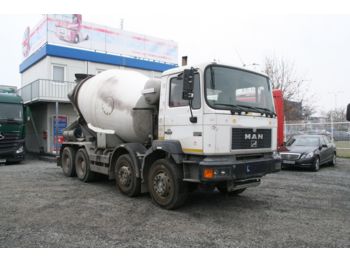 MAN 32.343 VF, CONCRETE MIXER-MIX,POWER UNIT8x4,9cbm  - Concrete mixer truck