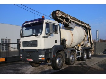 MAN TGA 35.350 BB BETONMIXER / TAPIS / PUMI - Concrete mixer truck