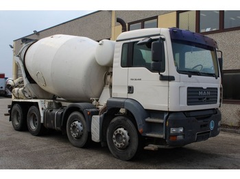 MAN TGA 35.410 8x4 Betonmischer 9m³, Manual, E3 - Concrete mixer truck