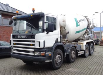 Scania 114-380 8x4 / Mischer 9m³ / Klima  - Concrete mixer truck