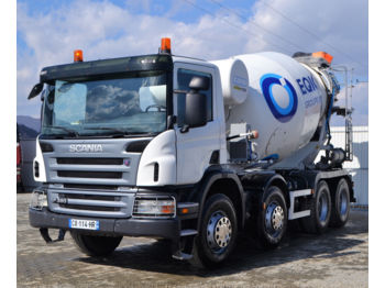 Scania 380 Betonmischer * 8x4 * 9 Cubic!!  - Concrete mixer truck