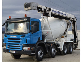 Scania P380 Betonmischer * 8x4 * Top Zustand!  - Concrete mixer truck