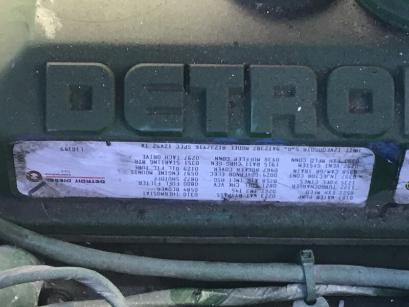 Generator set Detroit Diesel 12V92 TA GENERATOR 500KVA USED: picture 9