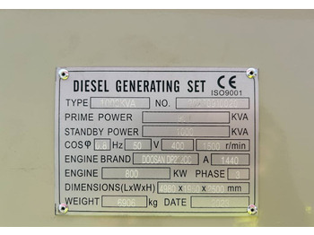 Doosan DP222CC - 1000 kVA Generator - DPX-19859  - Generator set: picture 4