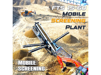 New Mobile crusher FABO FTS 15-60 MOBILE SCREENING PLANT 500-600 TPH | Ready in Stock: picture 1