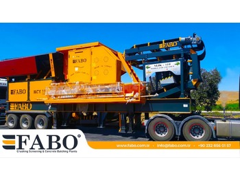 New Mobile crusher FABO MJK-110 SERIES 200-300 TPH MOBILE JAW CRUSHER PLANT: picture 1