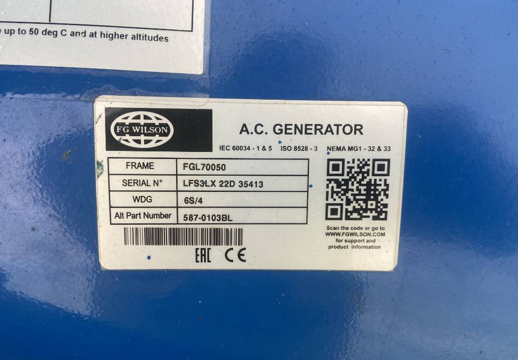 Generator set FG Wilson P1100E1 - Perkins - 1100 kVA Genset - DPX-16027-O: picture 13