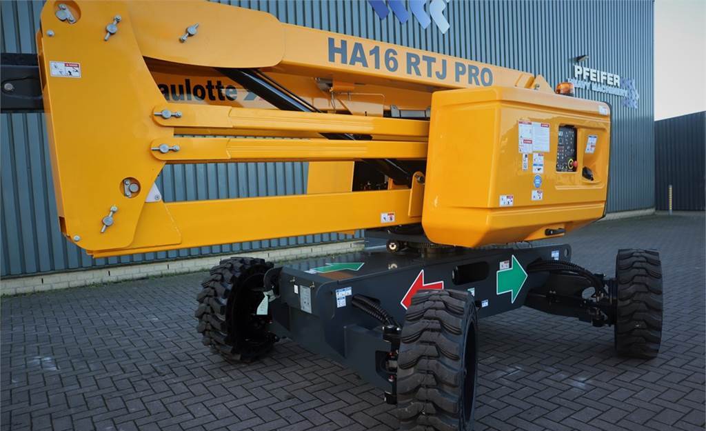 Articulated boom Haulotte HA16RTJ Valid Inspection, *Guarantee! Diesel, 4x4x: picture 9