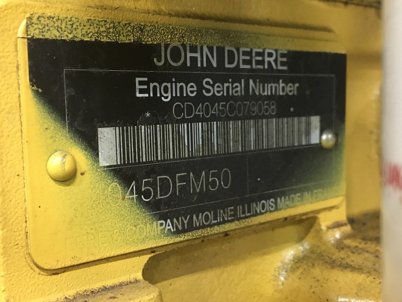 New Generator set John Deere 4045DFM50 GENERATOR 44KVA USED: picture 6