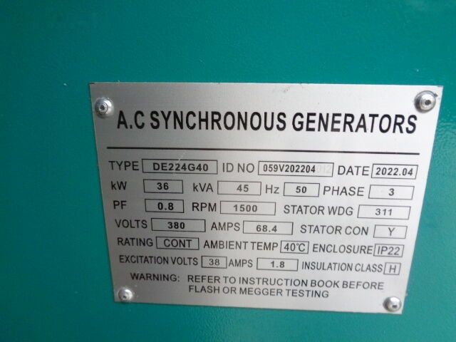 New Generator set KawaKenki W50: picture 7