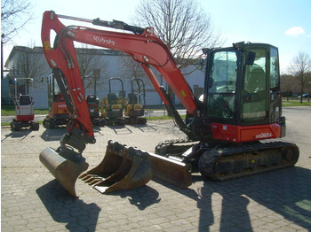 Mini excavator Kubota KX 060-5, BJ 21, 950 BH, Tilt, SW Martin 3Löffel: picture 2