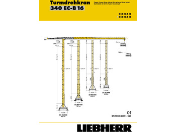 Liebherr LIEBHERR 340 EC-B 16 Litronic - Tower crane: picture 5