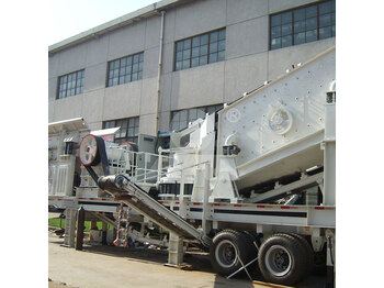 Liming Four Combination Mobile Crusher Mobile Rock Crusher Production Line - Mobile crusher: picture 3