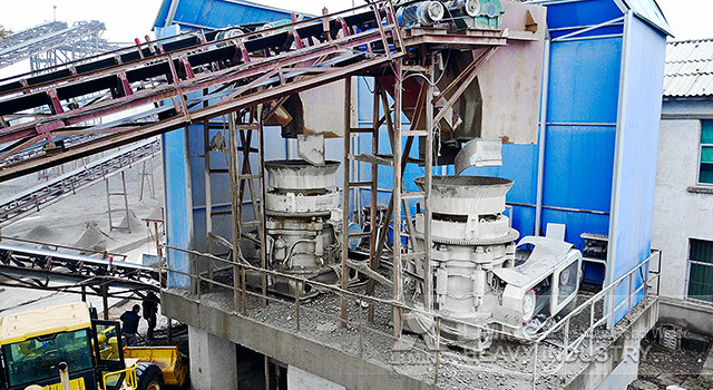 New Cone crusher Liming Propodal of New Stone Crushing Plant Setup: picture 3