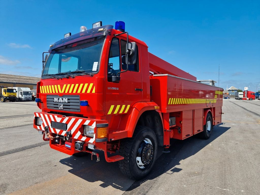 Truck mounted aerial platform, Fire truck MAN LE280B 4x4 Hebebühne 24 m / Feuerwehr / Skylift: picture 25