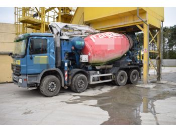 Concrete mixer truck MERCEDES-BENZ ACTROS 4141: picture 1