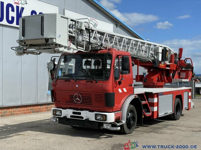 Truck mounted aerial platform Mercedes-Benz 1422NG Ziegler Feuerwehr Leiter 30m Rettungskorb: picture 10