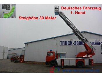 Truck mounted aerial platform Mercedes-Benz 1524 Metz Feuerwehr Leiter 30m Rettungskorb 1.Hd: picture 1